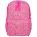 Spirit: Síťový peříčkově lehký růžový školní batoh, batoh 43x28x13cm