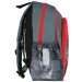 Spirit: Speed Monster červený závodní auto vzorovaný zaoblený školní batoh, batoh 24x13x31cm