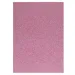 Spirit: Třpytivá dekorační pěnová deska v růžové barvě A4 1ks