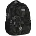 St.Right Geometric šedý ergonomický školní batoh, BP05 42x30x19 cm