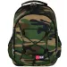 St.Right Moro dvoukomorový školní batoh s terénním vzorem, batoh.