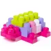 Stavební klocky pro dívky, 60 dílků - Mega Bloks