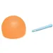 Tiny Glowzilla Wubble svítící neonový bublinový míč oranžové barvy 30 cm
