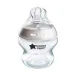 Tommee Tippee: Closer To Nature průhledná kojenecká láhev 150 ml (0 měsíců+)