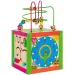 Vzdelávací kostka s kuličkovou dráhou