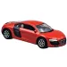 Welly: Audi R8 V10 červený model autíčka 1/64