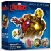 Wood Craft: Marvel Avengers - Iron Man 160-dílný prémiový dřevěný puzzle - Trefl