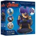 Wood Craft: Marvel Avengers - Thanos na trůnu 160-dílné prémiové dřevěné puzzle - Trefl