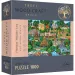 Wood Craft Slavná místa: Francie 1000ks prémiové dřevěné puzzle - Trefl