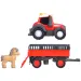 ABC Massey přepravní traktor se zvířetem - Simba Toys obrázek 5