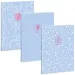 Ars Una: Soft Touch Skyblue Spring extra sponkový linkovaný sešit A/4