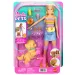 Barbie Chodící pes na kolečkových bruslích - Blondýnka - Mattel obrázek 1