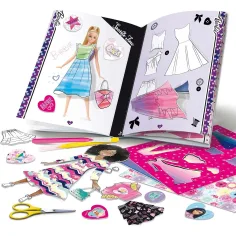 Barbie Módní škola kreativní set - Lisciani obrázek 2