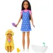 Barbie panenka v srdíčkovém oblečení chůva herní set - Mattel obrázek 3