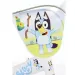 Bluey 12” dětské kolo s držákem na láhev a postranními koly v bílo-modro-zelené barvě – Dino Bikes kolo obrázek 3
