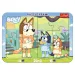 Bluey 2 v 1 rámečkový dětský puzzle - Trefl