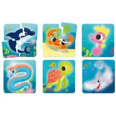 Carotina Baby: Puzzle mořských zvířat obrázek 2