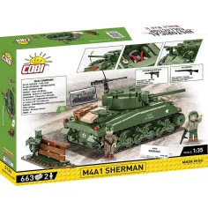 COBI: Stavebnice tanku M4A1 Sherman (3126) obrázek 7