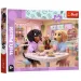 Dachshundi v kavárně 300 dílků puzzle - Trefl obrázek 1