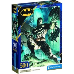 DC Comics Batman v dešti 500dílná skládačka - Clementoni