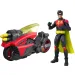 DC Robin akční figurka s motorem a vystřelovacími raketami – Mattel obrázek 2