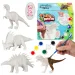 Dino Paint Set: Malovatelná figurka dinosaura s barvami a štětcem 9ks obrázek 1