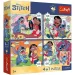 Disney Lilo & Stitch - 4 x 88 ks Premium Plus Kids puzzle - Trefl obrázek 1