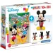 Disney: Puzzle s Mickey myší 104 ks + 3D model Mickeyho - Clementoni obrázek 1
