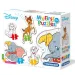 Disney zvířata 4 v 1 puzzle set - Clementoni obrázek 1