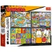 Dobrodružství Garfielda 4x250ks puzzle - Trefl obrázek 1