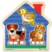 Dětské dřevěné puzzle s úchyty - Melissa & Doug obrázek 1