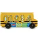 Dřevěný tvarovací autobus se čísly - Melissa & Doug obrázek 1