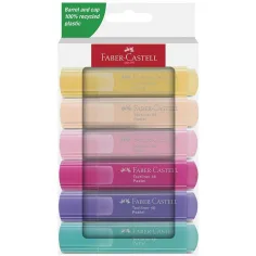 Faber-Castell: 1546 Zvýrazňovač v pastelových barvách 6ks sada