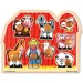 Farmářský dřevěný tvarovací puzzle s rukojetí - Melissa & Doug obrázek 1