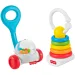 Fisher-Price: 2 kusový barevný chrastící set pro miminka - Mattel obrázek 2