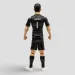 Fotbalista akční figurka, 20 cm - Belgie, Courtois v dresu s číslem 1 obrázek 3