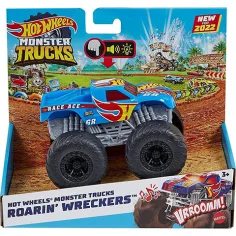 Hot Wheels Monster Trucks Race Ace vozidlo se světly a zvuky 1/43 - Mattel obrázek 1