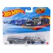 Hot Wheels: Semi Twin Mill šedý nákladní automobil 1/64 – Mattel