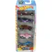 Hot Wheels: Závodíme 2 sada 5 malých aut 1/64 - Mattel
