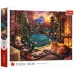 Kočka v sakurové zahradě 1000ks puzzle - Trefl