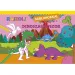 Kresli s šablonami - Dinosauři omalovánka