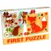 Lesní zvířátka Bébipuzzle - D-Toys