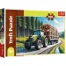 Lesnický traktor 100ks puzzle - Trefl