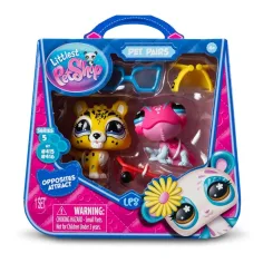 Littlest Pet Shop: Dvojice zvířecích figurek balení S5 - Chameleon a Jaguar obrázek 1