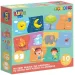 Luna: Moje první skládačka – Poznej protiklady! 10x2 kusové párovací vzdělávací puzzle obrázek 1