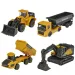 Majorette - Volvo Edition stavební stroje 4ks set - Simba Toys obrázek 2