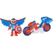 Marvel Iron Man a jeho úžasní přátelé - Captain America a Super Bike vozidlo - Hasbro obrázek 2