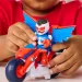 Marvel Iron Man a jeho úžasní přátelé - Captain America a Super Bike vozidlo - Hasbro obrázek 3