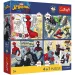 Marvel Spider-Man - 4 x 88 ks Premium Plus Kids puzzle - Trefl obrázek 1