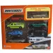 Matchbox: Sada 8 malých autíček s exkluzivním autem Aston Martin DBS Volante - Mattel